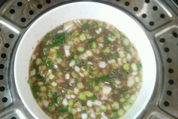 鸡蛋蒸虾酱的做法图解7