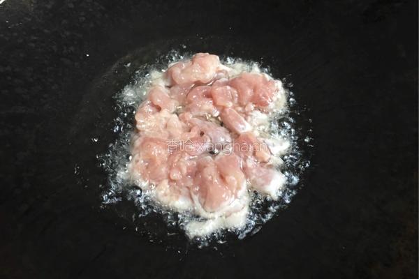 茭白肉片的做法图解3