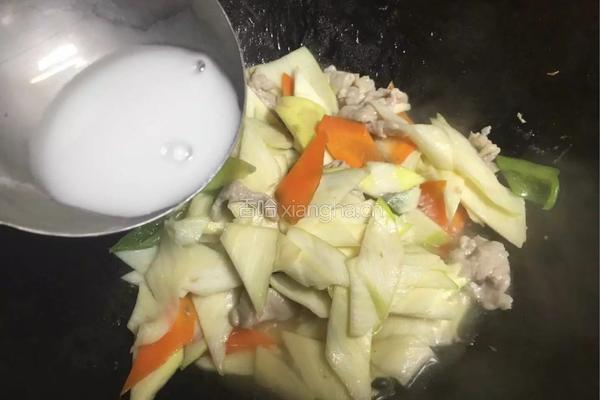 茭白肉片的做法图解6