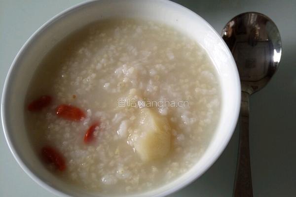养生番薯小米粥的做法图解4