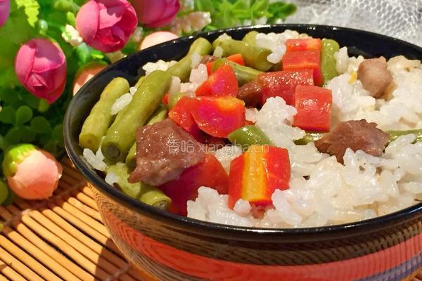 豇豆饭的做法图解7