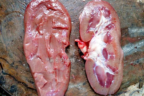 凉拌腰花的做法图解2