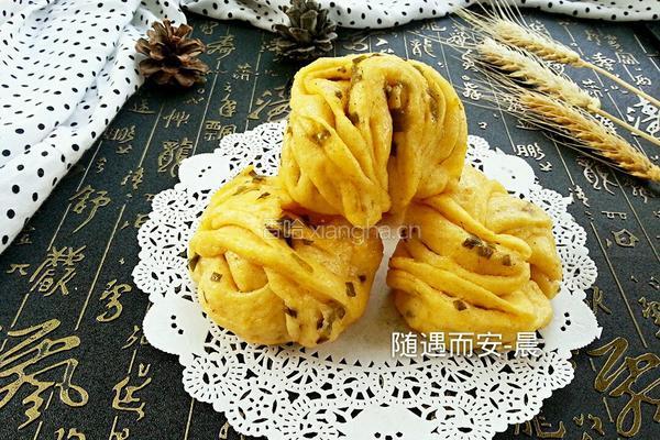 豆渣方瓜葱油卷儿