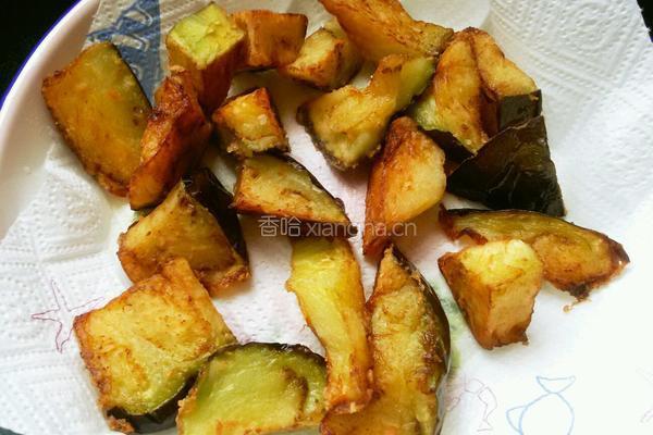 羊肉烧茄子的做法图解4