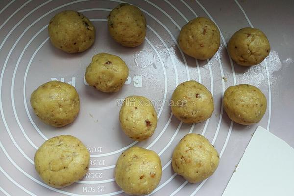 杏仁核桃全麦饼干的做法图解7