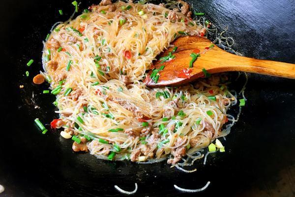 粉条炒肉末的做法图解11
