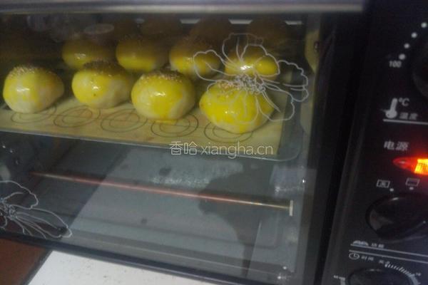 紫薯莲蓉月饼的做法图解8