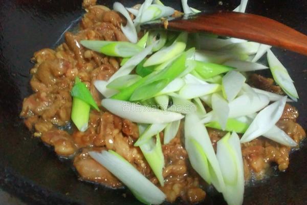 大葱爆羊肉的做法图解7