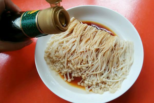 老干妈豆豉金针菇的做法图解5