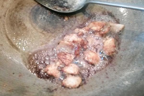 黄瓜皮炒肉的做法图解5