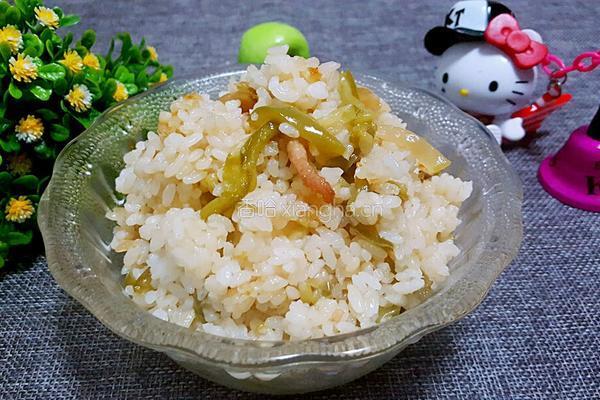 青椒榨菜肉煲仔饭的做法图解7