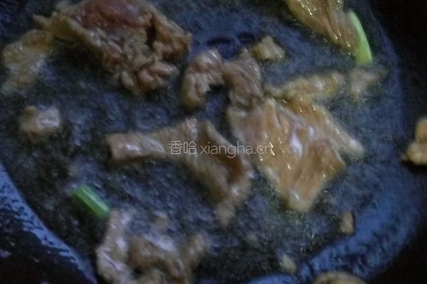 猪肉炒木耳的做法图解5