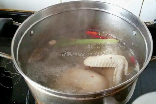 白煮鸡的做法图解4