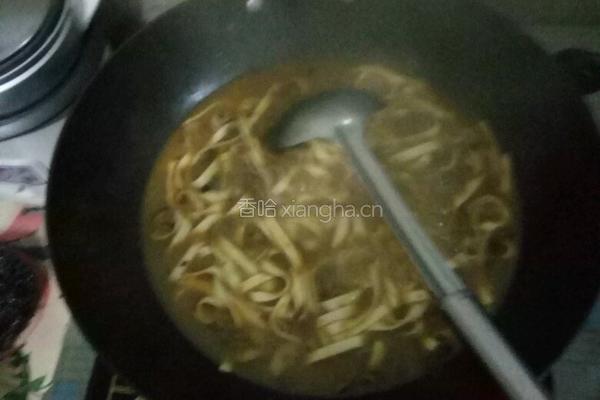 肉丝面的做法图解7