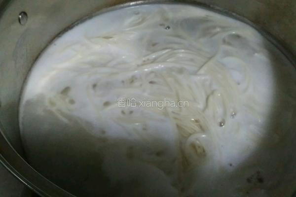 羊肉汆面的做法图解5