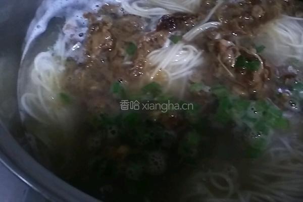 羊肉汆面的做法图解7