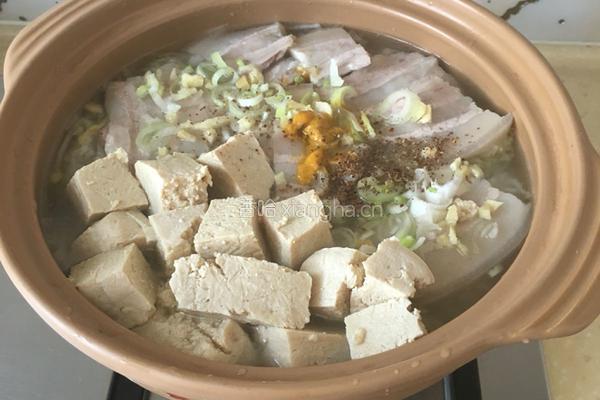 沙锅炖酸菜血肠的做法图解8