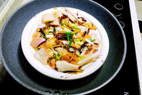 清蒸三黄鸡的做法图解8