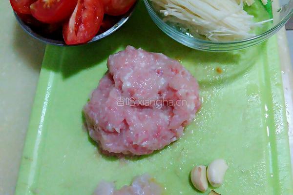 虾肉丸子的做法图解1