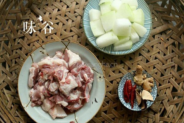 冬瓜焖鸭的做法图解1