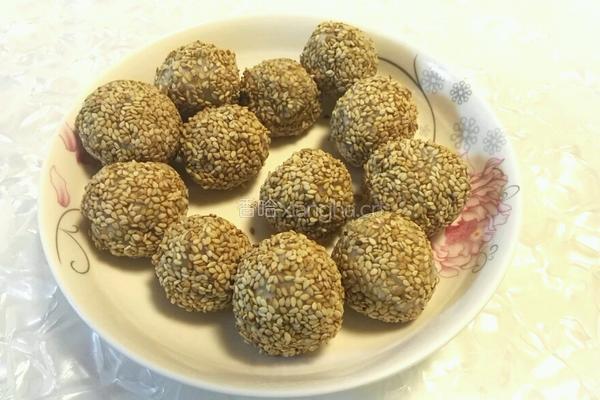 油炸香芋地瓜丸的做法图解9