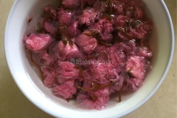 樱花慕斯蛋糕的做法图解2