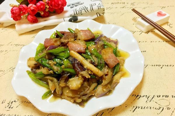 杭椒烧茄子的做法图解11