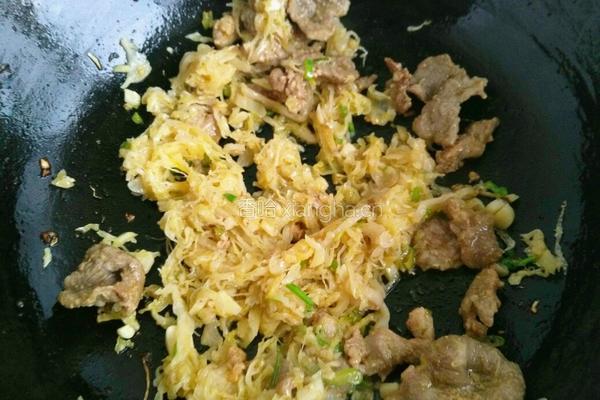 酸菜牛肉的做法图解11