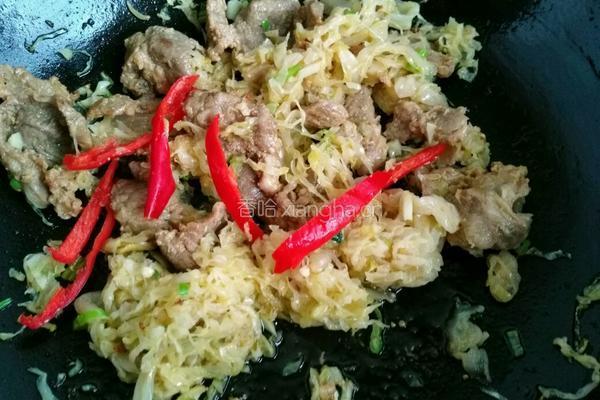 酸菜牛肉的做法图解12