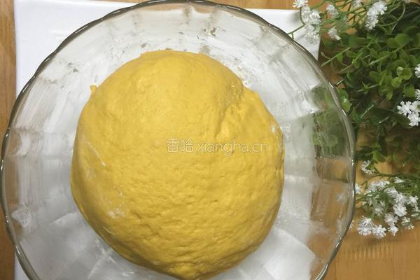 红豆椰蓉南瓜包的做法图解4