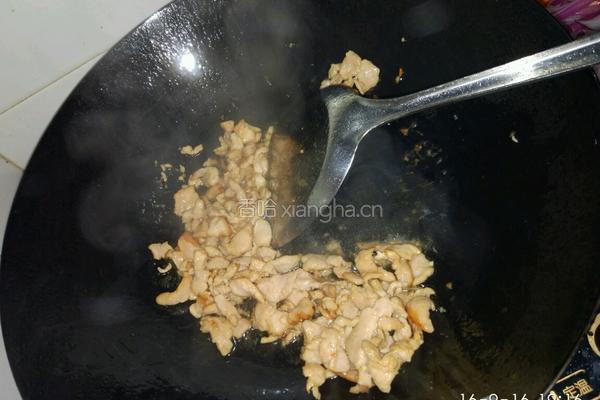 肉炒粉丝的做法图解3