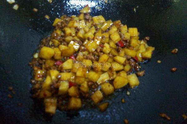 土豆炸酱面的做法图解8