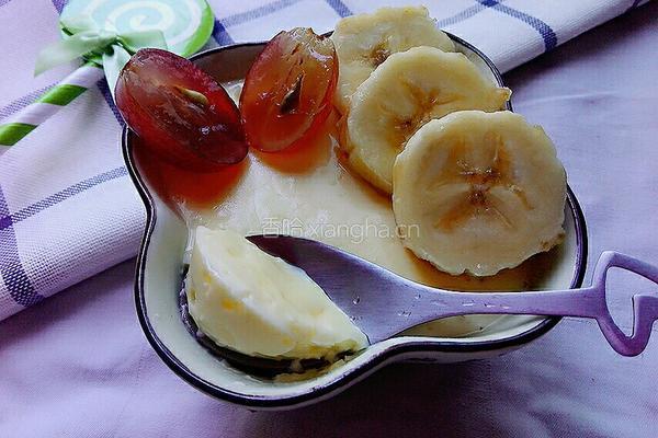 蒸鸡蛋牛奶布丁的做法图解7