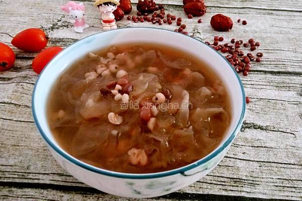 薏米红豆银耳羹的做法图解9