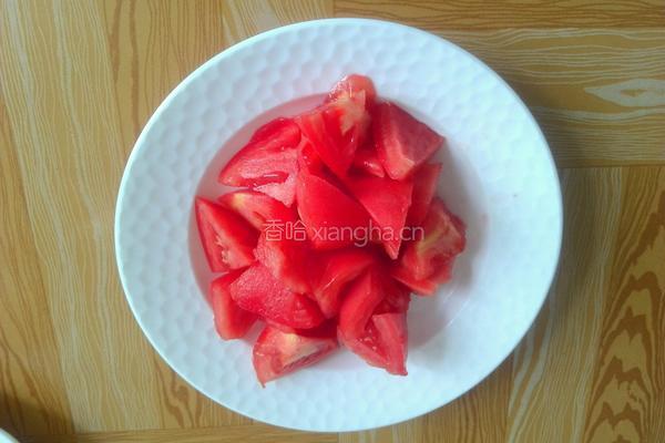 西红柿豆腐炒西兰花的做法图解2