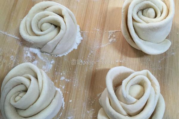 玫瑰花馒头的做法图解3