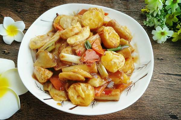 红烧日本豆腐的做法图解12