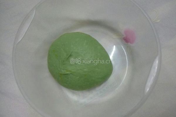 花式抹茶红豆包的做法图解3