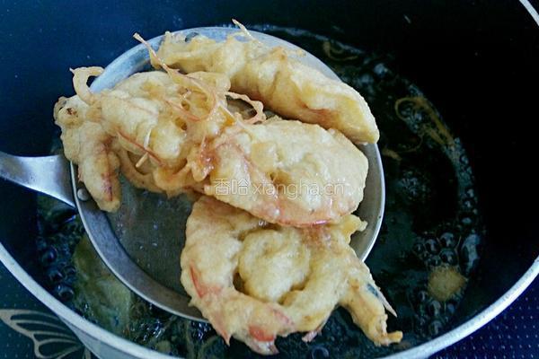 炸虾天妇罗的做法图解8