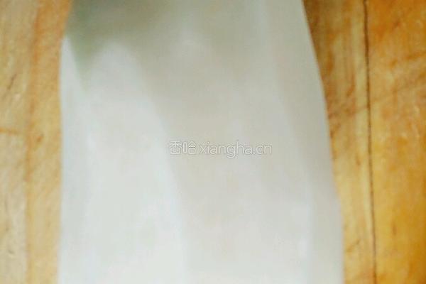 油炸素丸子的做法图解1
