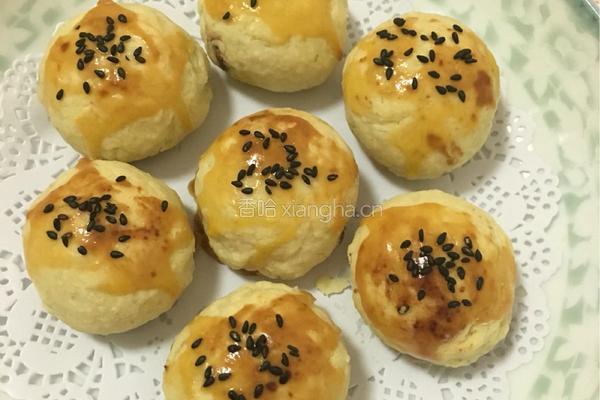 蛋黄酥低粉黄油版的做法图解8