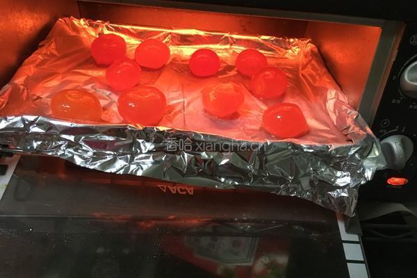 蛋黄酥低粉黄油版的做法图解2