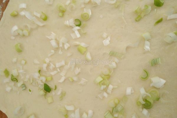 发面葱花饼的做法图解4