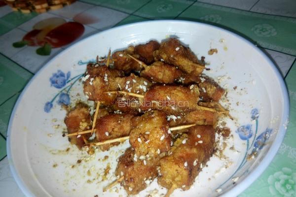 牙签肉的做法图解8