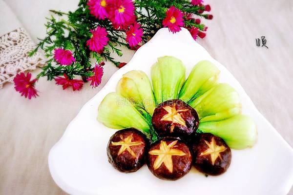 小白菜炒香菇的做法图解10