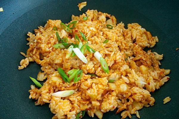 韩式泡菜炒饭的做法图解7