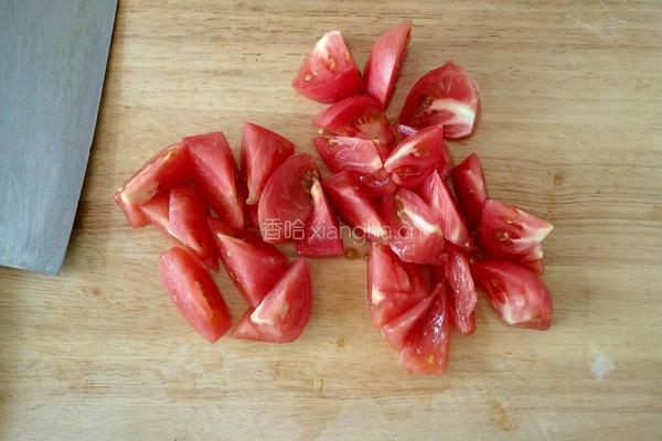 番茄炒蛋盖浇饭的做法图解1