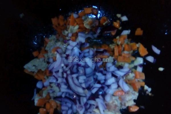 蔬菜饭的做法图解4