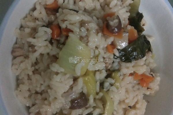 蔬菜饭的做法图解9