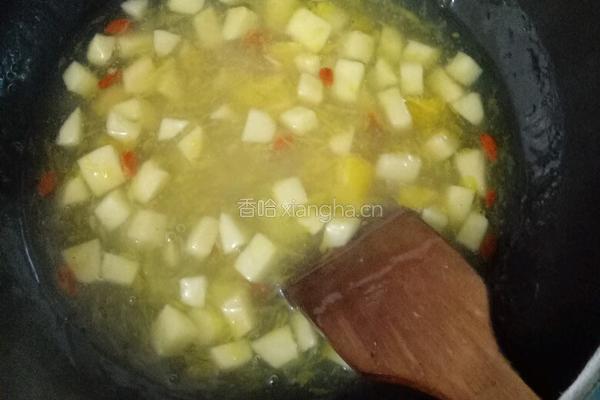 藕粉水果羹的做法图解6